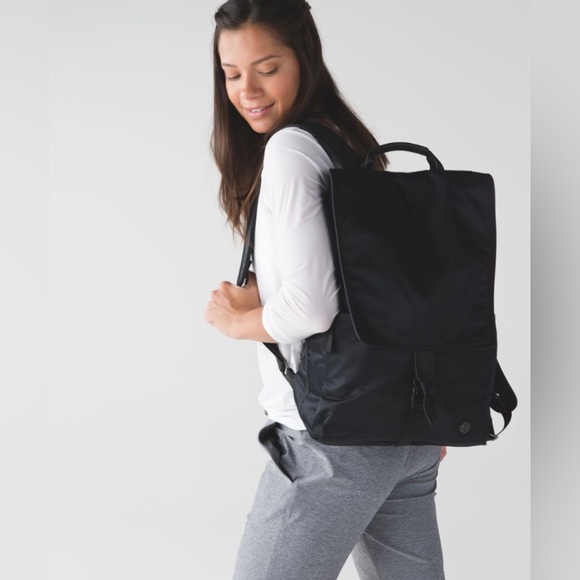 lululemon athletica Bags Lululemon Urbanite Backpack Black First